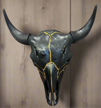 Load image into Gallery viewer, Finished Bison Skull